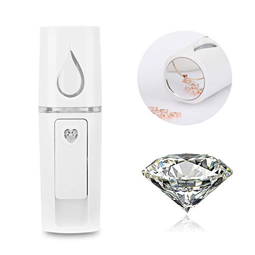 Nano Facial Mister, UrChoice Cool Mist Facial Steamer Handy Mist Sprayer with Mirror