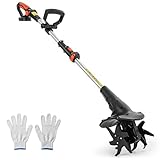 motocoltivatore pasquali PRESTAZIONI POTENTI E SILENZIOSE: Motore 355W affronta terreni compatti con soli 84 dB, più silenzioso di utensili a benzina. Senza fili, zero emissioni, è motocoltivatore cordless ideale per lavorare senza disturbare.