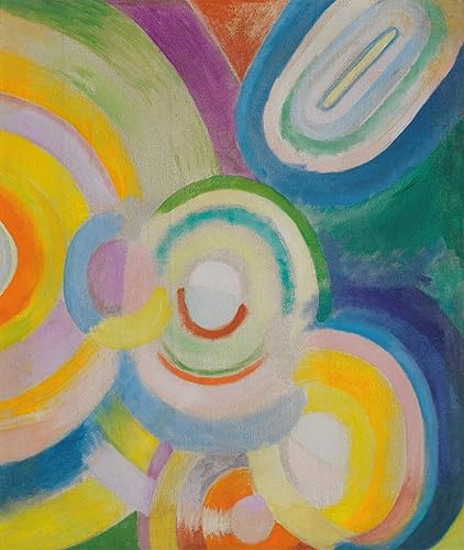 Pintura de Robert Delaunay de 60x90cm para eliminar la sobriedad de las paredes