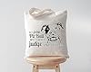 Pet Studio Art Don't Judge My Pit Bull Tote Bag #3