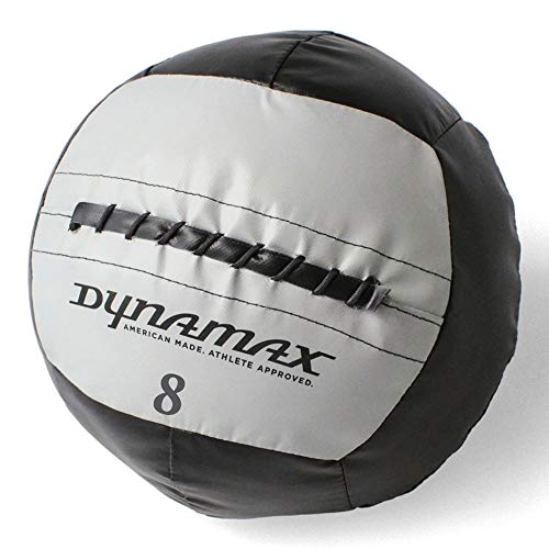 Dynamax Medicine Ball, Accelerator I, 8 Pounds, Black/Gray (24008)