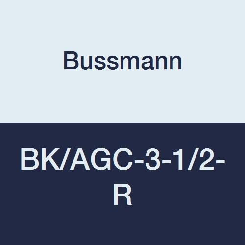 Bussmann BK/AGC-3 – 1/2-R AGC serie fusible, acción rápida, 3 – 1/2 AMP, 250 V, tubo de vidrio, 1/4 "x 1 – 1/4", RoHS (Pack de 100)