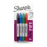 Sharpie CD/DVD Twin Tip - Assorted 4 Pack 37030