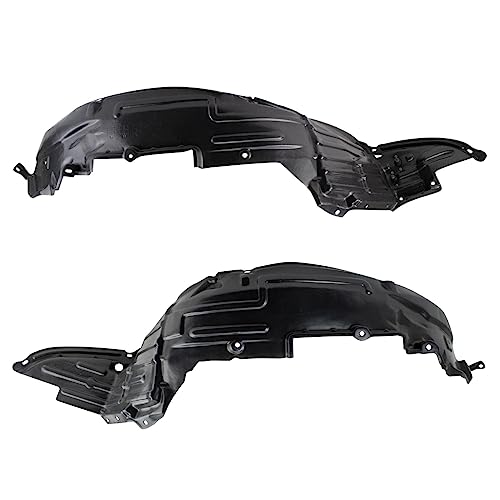 Image of TRQ Inner Fender Liner Set Compatible with 2006 Nissan Altima NI1248115 NI1251113