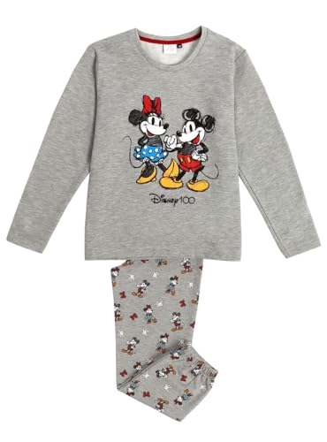 Pyjama Disney fille manches longues parfait pour les soirées d'hiver à la maison