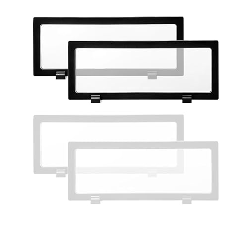 4 Pcs 3D Floating Display Case Frame Display Holder Stands