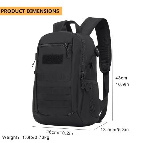 Variante de ZHIERNA mochila táctica 15L impermeable