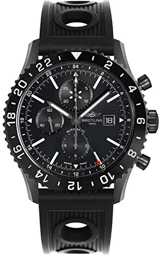 Breitling Chronoliner Black Steel 46mm Men's Watch M2431013/BF02-201S