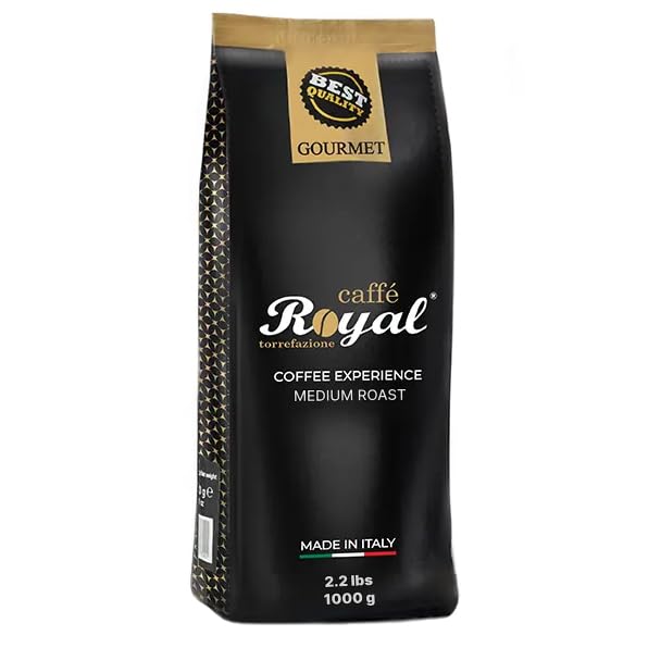 Royal Caffé Italian Coffee Beans 2.2 lbs miniatura 1