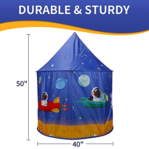 Spaceship Rocket Indoor Kids Play Tent For Boys And Girls (Rocket Ship) #TOP3