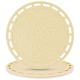 Smithcraft Silicone Trivets Mats Big Round Silicone Pot Holder Hot Pads and Trivets for Hot Dishes a