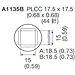 PLCC 17.5mm? Hot Air Nozzle Tip