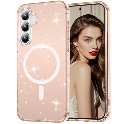 Coque paillettes dorées Samsung S26 Magsafe, l'idée cadeau scintillante et protectrice pour femme