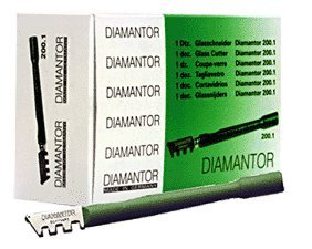 C.R. Laurence Diamantor Holzgriff Glasschneider - 12 pack