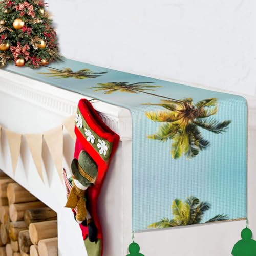 Chemin de table palmier pour sublimer une table basse ou un mariage - 7