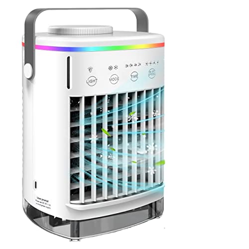 DieffematicKTY Climatiseur Mobile Portable Air Conditioner Mini Home Air Cooler for Room Air Conditioning Fan Mobile Desktop Office Split AirConditioner