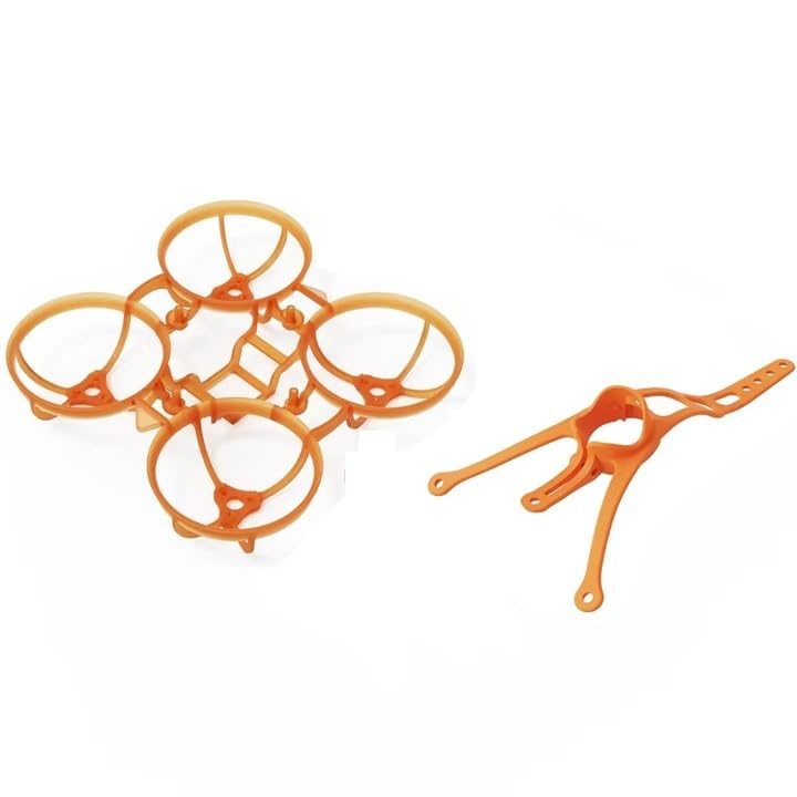 Cadre Whoop en PP Air65 II Orange Set pour unité d'air O3 drone FPV