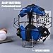 Wuden Full-Face Baseball Catcher Mask, Secure Fit Provides Protection and Comfort,Does Not Obstruct View,Blue Easy Install Easy to Use