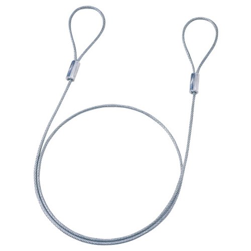 (9個まとめ売り) サンワサプライ eセキュリティ(ワイヤー、1.0m・3.5mm) SLE-1W-1