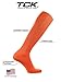 TCK All Sport Tube Socks for Baseball, Football, Soccer, Volleyball & More – Moisture Wicking Over the Calf Athletic Sock