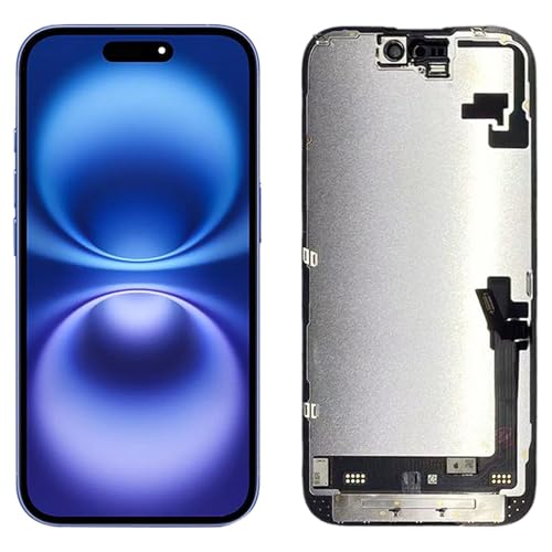Compatible for Apple iPhone 16 LCD Display+Touch Screen Combo Folder