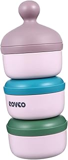 ibasenice Caixa Caixa De Leite Em Pó Pp Suporte De Leite Em Pó Desenhos Animados Recipiente De Alimentação Do Bebê Caixa De Leite Em Pó Para Bebê Caixa De Transporte De Leite Em Pó