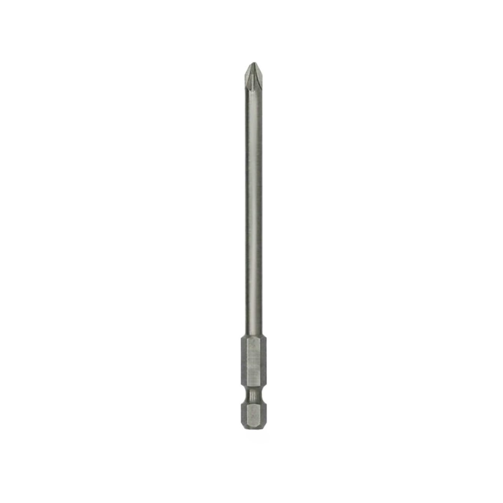 Xchiaueo Pz1-1Pc 1/3Pc Screwdriver Head 100Mm Long Pz1 Pz2 Pz3 Bits 1/4Inch Hex Shank