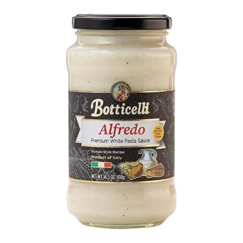 Alfredo Premium Pasta Sauce by Botticelli, 14.5oz - Product of Italy Cover