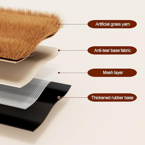 Techo de paja artificial duradero para sustituir el brezo natural en pérgolas 5