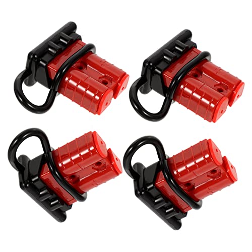JECOMPRIS 4pcs Quick Connect Wire Connector for ATV Forklift Electric Vehicles Material Protective for Electrical Equipment