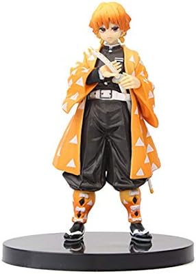 Topaty Zenitsu Figure 6.3 Inch Demon Slayer Figure Premium Kimetsu No Yaiba Action Figure Handmade Kamado Nezuko Figure Statue Anime Collection Figurine Doll Toys Gifts for Anime Fans