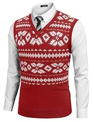 Red and White Snowflakes