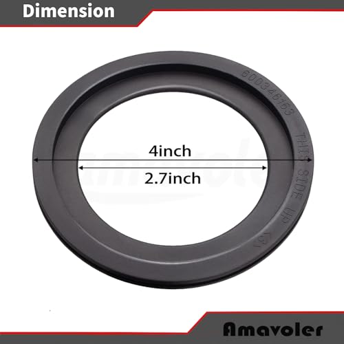 Image of 385311658 Flush Ball Seal RV Toilet Seal Aftermarket Replacement Parts Fit for Dometic 300 310 320 Series Pedal Flush Toilets,Marine Toilet Flange Seal.