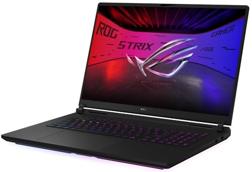 Image of [2025] ASUS ROG Strix SCAR 18 G835LX-XS98 Pro Extreme (Intel Core Ultra 9 275HX, 128GB DDR5 RAM, 4TB Gen4 NVMe SSD, NVIDIA GeForce RTX 5090, 18 inch 240Hz Mini LED, Windows 11 Pro) Gaming Laptop