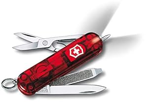 Victorinox Signature Lite Schweizer Taschenmesser Rot Transparent