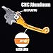 TIRGE Motorcycle CNC Foldable Pivot Clutch Brake Lever Handle for SX XCW EXC EXCF SXF XC XCF XCW EXCF 125 150 250 300 350 450 500
