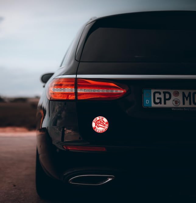 Miniatura 4 de Calcomanías divertidas con certificación Zip Tie  Zip Tie Certified Zip Ties, adhesivo certificado para técnico de bridas (3, 2 x 2 pulgadas)