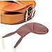 Parliky Comfortable Violin Shoulder Rest 3/4 4/4 Size Skin-Friendly Chin Pad for Violin Soft Multi-Function Support Accessory for Adult Players