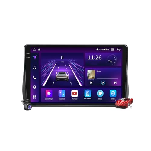 Carplay y Android Auto inalámbrico en radio Android 15.0 para Wish 2010