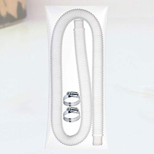 CLISPEED 3 Pcs Mangueira de SubstituiÃ§Ã£o de Piscina Com 8 BraÃ§adeiras de Mangueira de Filtro de T