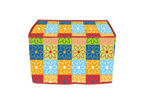 Image of Printer Cover for HP 1005 Printer with Zipper for Dust Protection (Yellow Flower)