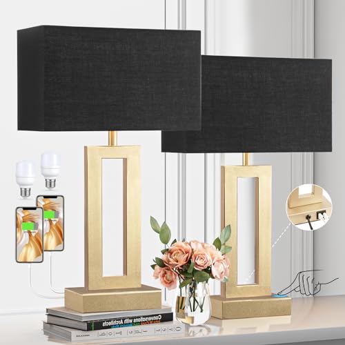 22 Striking Black and Gold Lamps for Amped Up Glamor