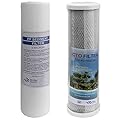 External RV Dual Water Replacement Filters for RVs Boats Motor Homes Marines,Maximize Water Quality
