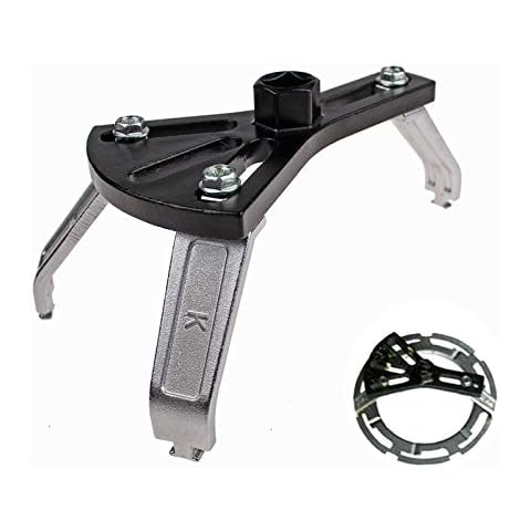 Universal Fuel Pump Removal Tool, Adjustable Fuel Pump Lock Ring Tool, Fuel Tank Lock Ring Tool, Fuel Tank Repair Kit, 5.31" to 7.17" Adjustable Lock Ring Spanner Cover