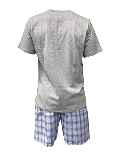 Pijama Lupo AM C. XadrezLupoMasculinoCinza M
