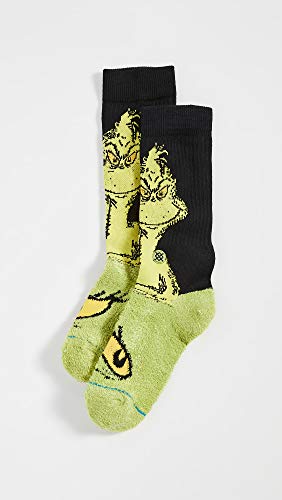 STANCE Men's The Grinch Socks, Green, Medium