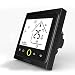 Produktbild MOES Smart Thermostat WiFi Temperaturregler Smart Life/Tuya APP Fernbedienung für Wasser Gas Boiler Heizung 5+1+1 Programmierbar Kompatibel mit Alexa Google Home (Schwarz)