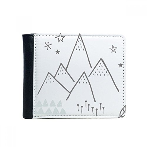 Portefeuille homme id&eacute;e cadeau originale motif montagne cartoon