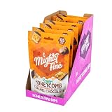Mighty Fine - Vegan Chocolate Honeycomb Dips, 6 x 90g, Dairy Free, Covered in Salted Caramel Oat Milk Chocolate