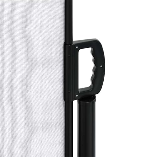 Store latéral extensible coupe-vent et imperméable en polyester blanc 5m - 8